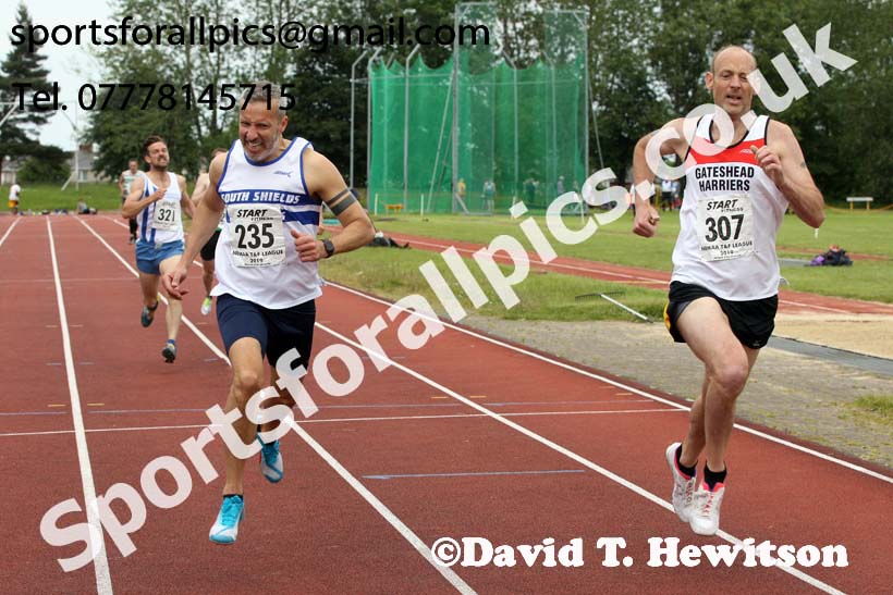 Mens 1500 metres, 2019 NEMA Track and Field Champs, Monkton. Photo:  David T. Hewitson/Sports for All Pics
